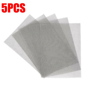 10PCS Stainless Steel Metal Welded Mesh Car Bumper Repair Tool 15*20cm Plastic Crack Repair Mesh Auto Body Repair Accessories