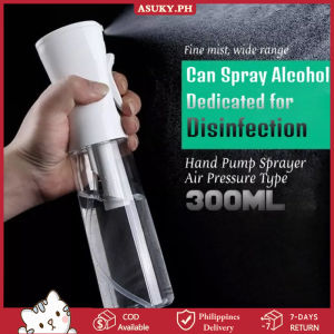 300/500ML Refillable Alcohol Disinfection High Pressure Continuous Spray Bottle Portable Hydrating Cosmetics Watering Can