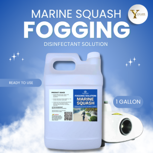 1 Gallon Fogging Disinfectant Solution – Marine Squash Scent | Ready-to-Use | For Fogging Machines