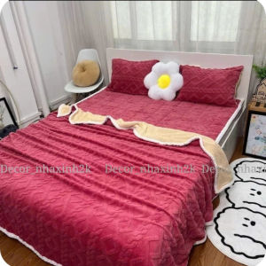 [FURNI HOME] IN ZALO N [ HỎA TỐC ] Chăn Lông Cừu Nhaxinh2k & Décor Làm Ấm Nhanh Phiên Bản 2024 siêu đẹp