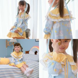 ผ้าซาตินพรีเมียม Godmami ชุดนอนเด็ก หลับสบาย คอลเลคชั่น Dream like a Unicorn รุ่น Believe in Unicorn