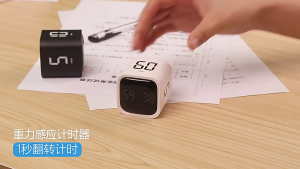 Cube Timers Sensors Flip Timer Countdown Settings 5-10-30-60 Minutes for Time Management Study Workout Yoga