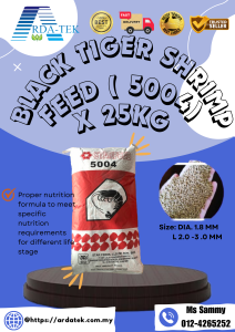 BLACK TIGER SHRIMP FEED (5004) x 25KG| STARFEED BRAND