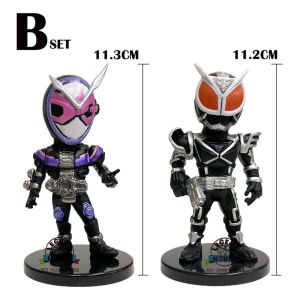 Kamen Rider Decade Kamen Rider 555 10cm PVC Mini Action Figure Kamen Rider Zio Set Figurines Toy