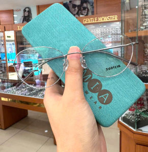 Gọng kính mắt mèo MIA EYEWEAR G80 chất liệu titan cao cấp siêu nhẹ kiểu dáng thời trang