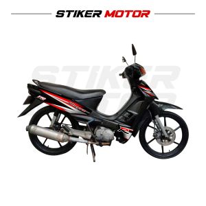 SH22 Striping Stiker Sticker Lis Suzuki Shogun Kebo 110 R Tahun 1997 1998 1999 Lis Motif Ori Variasi Lz