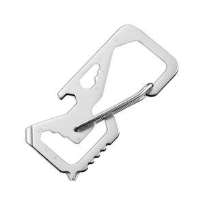 AE Multifunctional EDC Tools   Outdoor climbing carabiner bottle opener   Screwdriver with scale   Stainless steel portable tools
