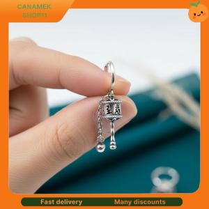 ❣️❣️❣️ Six Word Mantra Earrings for Women Vintage Prayer Wheel Jewelry Unique Spiritual Gift Bohemian Accessories