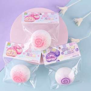 SSP cute squishy mini toy food anti stress ball squeeze pinch toys