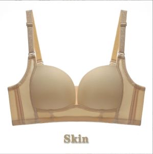 ชุดชั้นใน 4Dไซร์ใหญ่พิเศษ 40-44 เสื้อชั้นในไร้โครง ดันทรง เก็บทรง เสื้อชั้นในอกชิด อกดูม ตะขอหลัง สายบราปรับได้