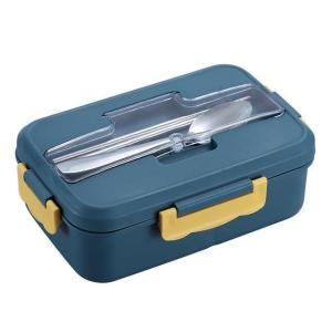 WestGoods Microwave Lunch Box Wheat Straw Food Storage Leakproof Bento Box with Spoon & Chopstick BPA-Free