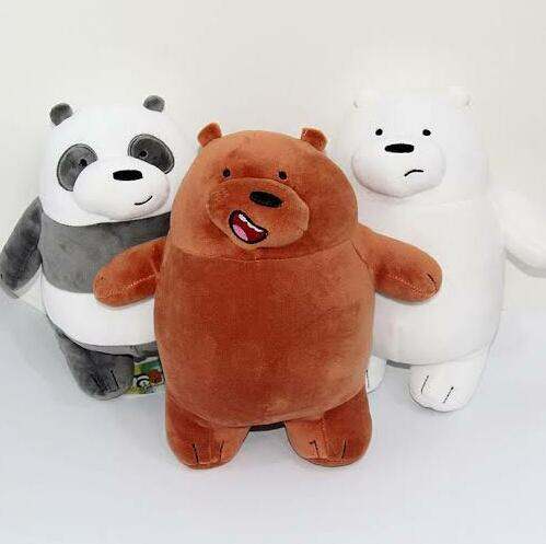 We bare bears hot sale stuffed toy lazada