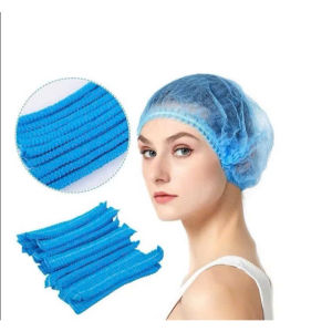Mũ Trùm Con Sâu Spa Mũ Trùm Y Tế Con Sâu Màu Trắng Màu Xanh