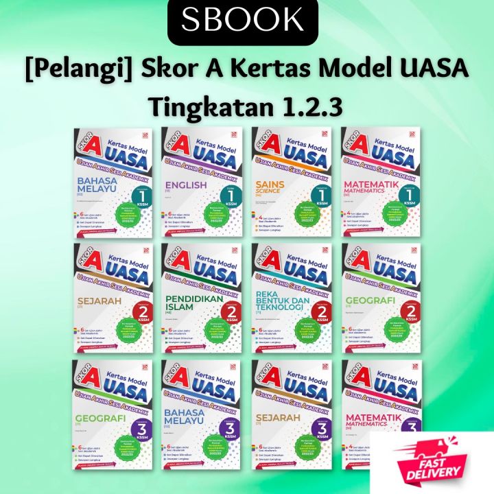 [sbook] Skor A Kertas Model Uasa Kssm 2023 Tingkatan 1 2 3 Pelangi