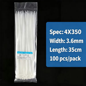 Heavy Duty Nylon Cable Ties Extra Long Wide Zip Ties 350mm 400mm 500mm Locking Strap