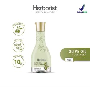 Herborist Minyak Zaitun + Collagen 75ml & 150ml - Herborist Olive Oil + Collagen - Virgo Shoop