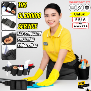 tas pinggang seragam cleaning service caddy bag