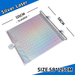 Retractable Sunshade Roller Blinds Blackout Curtains For Living Room Car Bedroom Office Anti UV Protection Car Sunshade Retractable Roller Sun Shade Tint