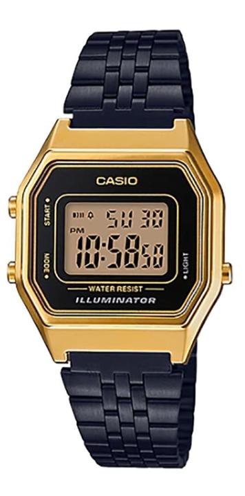 Casio clearance black gold