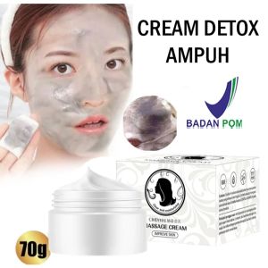 CREAM DETOX GLOW WHITENING CREAM KECANTIKAN EKSTRAK TUMBUHAN ALAMI TANPA IRITASI