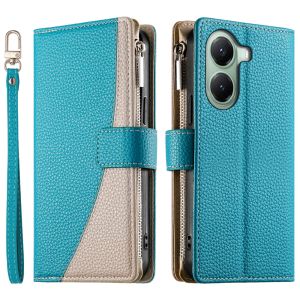 Vỏ điện thoại cho Xiaomi mi POCO X7 F7 X6 M6 F6 F5 M4 M3 X3 Pro/POCO F3 M4 M3 X3 NFC từ da chia màu Ví Nắp gập Có khe cắm thẻ bìa vỏ