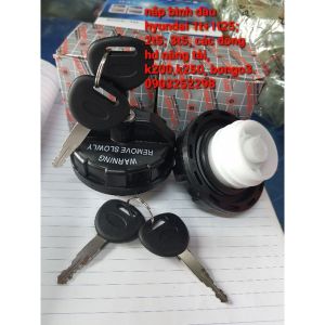 nắp bình dầu hyundai 3t5hd65hd72hd991t25 k200k250 bongo3 hd nâng tải có khóa