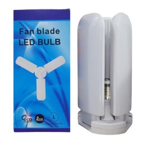 Lampu Bohlam Bentuk Kipas 3 Balling Cahaya Putih Terang LED Bulb Fan Blade