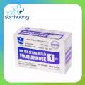 Bơm tiêm Vinahankook 1ml/cc ( cỡ kim 26G x 1/2"). 