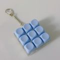 NOBLELUX Key Button Finger Keyboard Stress Relief 3/9 Keys Keycap Keychain Relaxing Gadget Clicker Toy Adult. 
