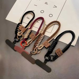 Phone Case Braided Hanging Rope Lanyard Wristband Phone Lanyard Hand Grip Anti-theft