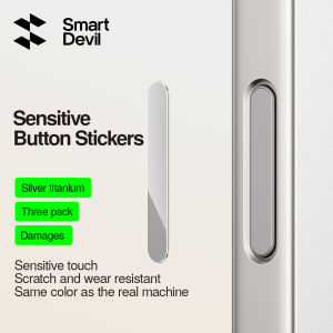 SmartDevil iPhone 16 Pro max camera button Protector For iPhone 16 Pro iPhone 17 Pro Max iPhone 16 Plus iPhone 16 Sensitive Key Film Side Key Dynamic Camera Protective Dustproof button Film Screen Protector