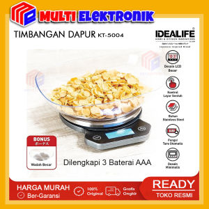 Idealife Timbangan Digital / Digital Kitchen Scale KT-5004