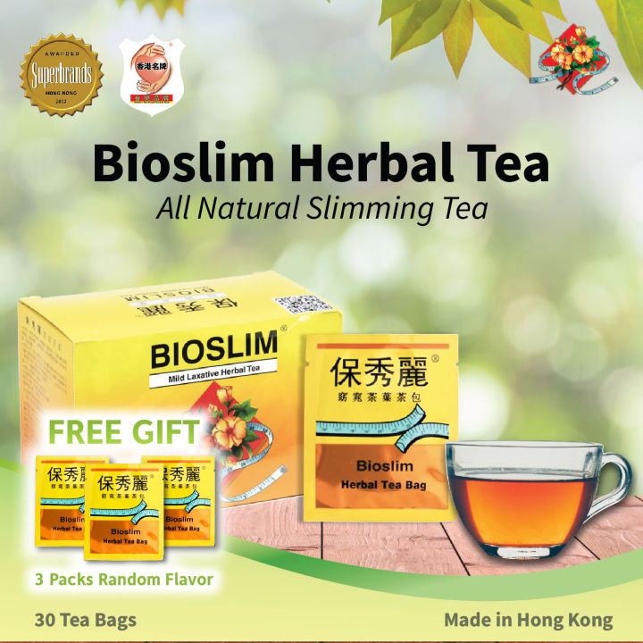 Bioslim Herbal Slimming Tea (30 Teabags) Lazada PH