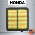 ไส้กรองอากาศ HONDA Jazz GE 08-13 / City 08-13 / Brio / Amaze / Freed / Mobilio ฮอนด้า แจ๊ส ซิตี้ บริโอ้ อแมส เบอร์ 17220-RB6-Z00 / 17220-RB0-000 (SAH-001). 