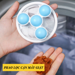 Dụng cụ lưới lọc tóc - túi lưới giặt đồ tiện dụng cho máy giặt - Phao Lọc Cặn Bẩn Máy Giặt Thông Minh  Túi Lọc Gom Cặn Bẩn Trong Lồng Máy Giặt Hình Tròn