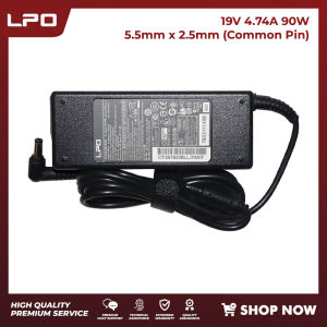 LPO  Laptop Charger Adapter   19V 4.74A Common Pin 5.5mm x 2.5mm Compatible with HP Pavilion N3000 N3100 Series