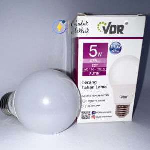 (GROSIR) LAMPU LED GARANSI VDR PRIMA 5 / 7 / 9 / 11 / 14 / 18 / 22 W / SUDAH SNI/ SUPER TERANG