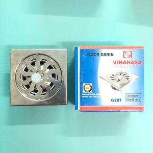 Ga Thoát Sàn inox Vinahasa Đa Dạng Kích Thước D60 D76 D90 - Giá Rẻ Hà Nội