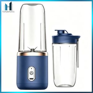 【Homelements】 Portable Blender Bottles with Sports Cup Multi-Function Juice Mixer Maker USB for Outdoor Travel