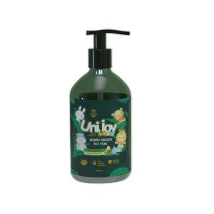 Unijoy Baby Shampoo & Body Wash 2 in 1 Avocado Moist Soothe Body Wash Baby Head to Toe(480ml/1 Bottle)