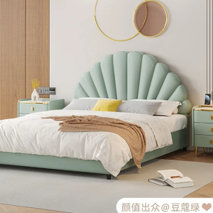 Bed headboard soft bag headboard for bed bed head board pine material environmentally friendly and healthy French cream style al bedside 床头板