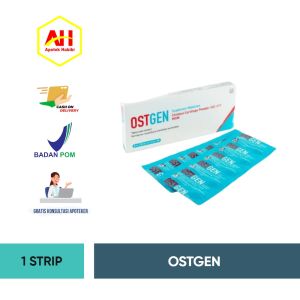 Ostgen 1 strip isi 10 tablet Obat Ostgen Osgen Otgen Vitamin Tulang dan sendi