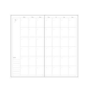 Vintage Monthly Planner With 120 Pages Travel Journal Kraft Paper Notebook For Daily Schedules Appointments Plan