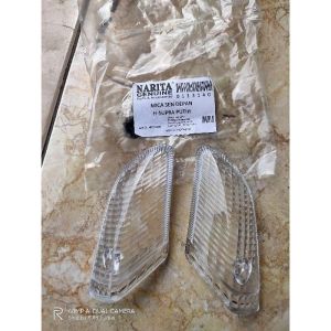 mika kaca Lampu sen Sein Reting Reteng Depan Honda Supra X Lama Bisa Cod