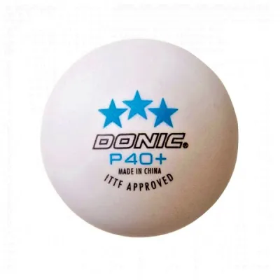 DONIC P40+ 3 Star Ball MAXIMUM QUALITY COMPETITION BALLS Table Tennis Balls Made In China 100% ORIGINAL PING PONG