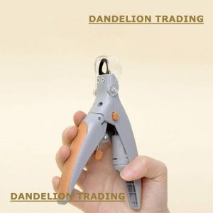 [DANDELION]pet dog nail clipper with led light thunderpaws with Guard kit prevent hurt for cats and dogs led lightnail scissors