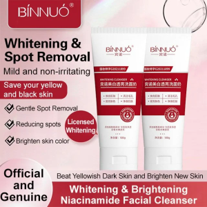 [Save Yellow Black Skin] Whitening Brightening Niacinamide Facial Cleanser Mild Non-Irritating Yellowish Skin Brighten Skin Remove Blackheads Oil Control Facial Cleanser