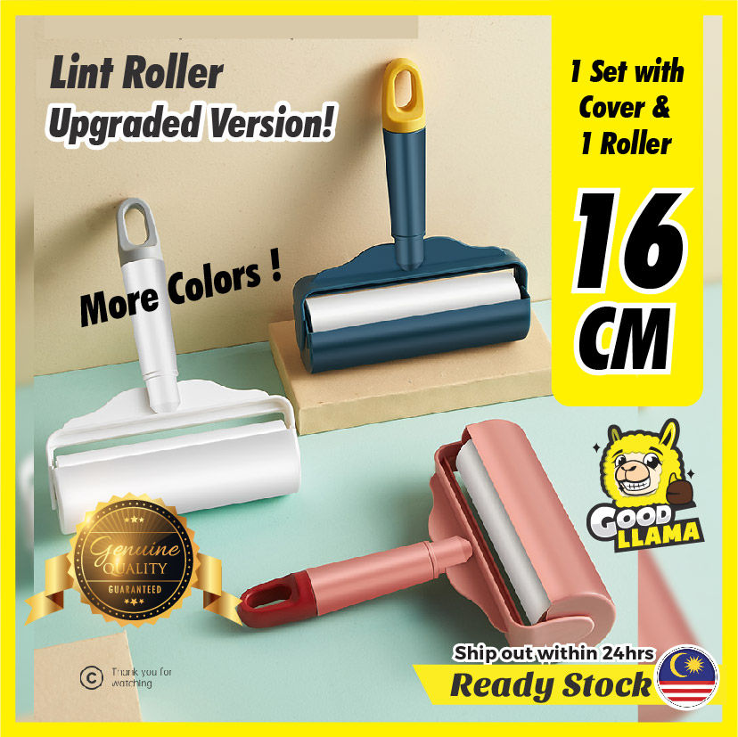 GOOD LLAMA 16CM Reusable Sticky Lint Roller Paper for Dust Hair Pet Fur Remover Cloth Cleaner
