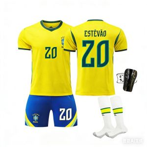 2026 World Cup Brazil home football jersey set 10 Neymar number jersey Custom football jerseys