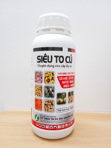 PHÂN BÓN SIÊU TO CỦ (chai 500ml) - CỦ TO CHẮC THỊT NẶNG KÝ